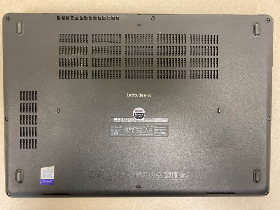 Dell Latitude 5490 (Core i7, 8th Gen, 16 GB RAM, 512 GB NVMe)